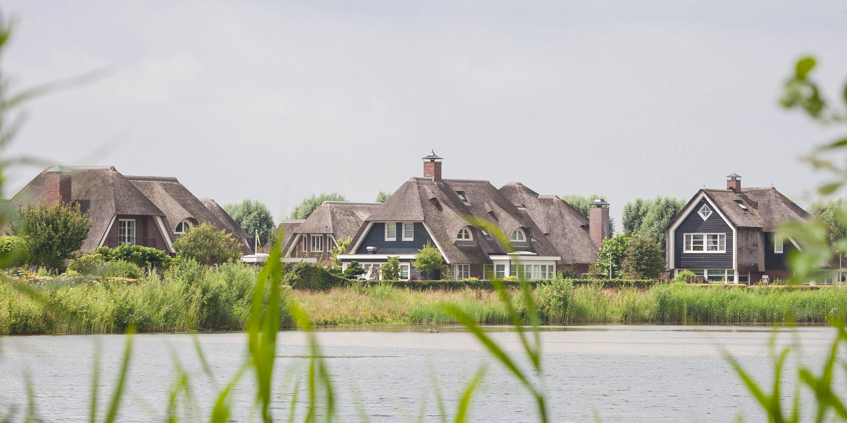 Buurt in beeld - Riethorst - Villa's met uitzicht over water 