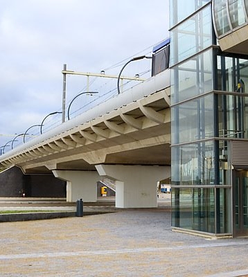 Werkzaamheden nabij het station